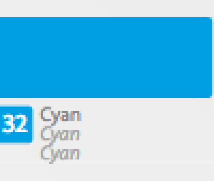 Cyan - μελάνι χαρακτικής - 60ml